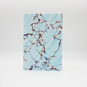 A5 Plain Marbled Notebook