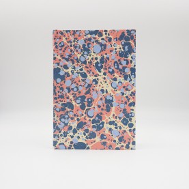 A5 Plain Marbled Notebook
